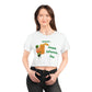 Shhhh happy st patricks day ladies crop top, Cute tee, Fun holiday shirt