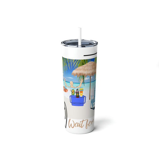 Tumbler Cup Beach Gift Birthday Present For Her Tumbler With Straw Gift For Christmas Present For Friend