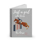 Just A Girl Who Loves Her Horse Spiral Notebook, Present For Horse Lover, PresentFor Girls, Birthday Gift For Friend, Birthday Gift For Girl