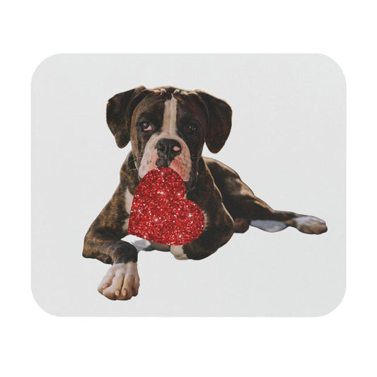 Sweet Puppy Mouse Pad, Puppy Lover, Dog Mom, Heart, Gift, Present, Christmas, Birthday, Fun