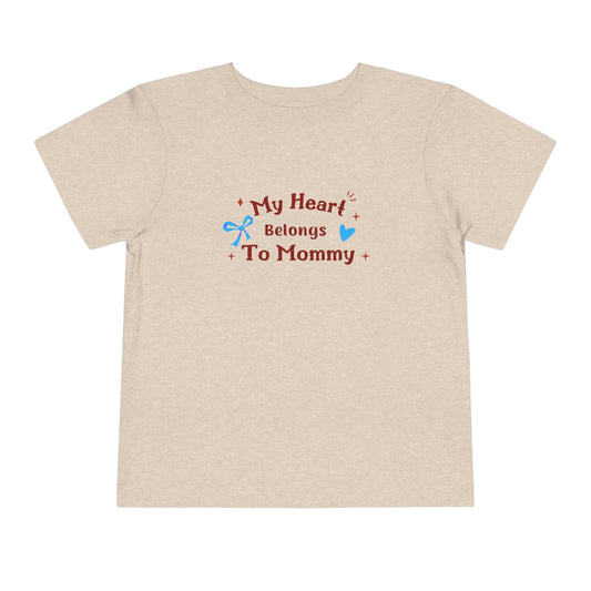 Tshirts Toddler Boy Gift Loves Mommy Present For New Mom Baby Shower Gift Cute T-shirt