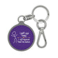 I Don't Lose Things I Just Misplace Them For A While Keyring Tag, Funny, Humorous, Friends, Family, Keychain, Sister, Brother,Mom, Dad