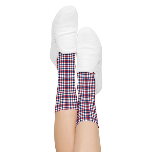 Mens Socks Plaid America