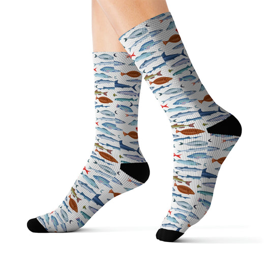 Mens Socks Fish