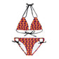 Womens Swimsuit Sweet Retro Bikini Set